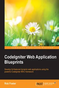 CodeIgniter Web Application Blueprints_cover