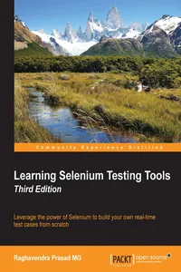 Learning Selenium Testing Tools - Third Edition_cover