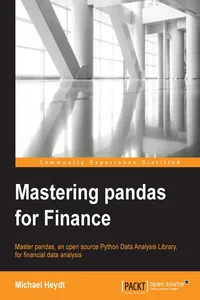 Mastering pandas for Finance_cover