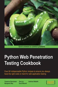 Python Web Penetration Testing Cookbook_cover