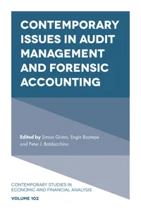 Contemporary Issues in Audit Management and Forensic Accounting_cover