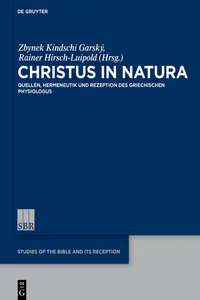 Christus in natura_cover