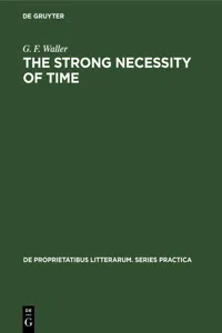 The Strong Necessity of Time_cover