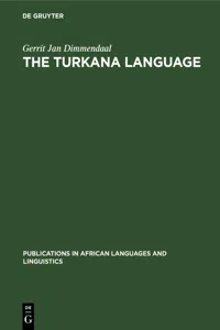 The Turkana Language_cover