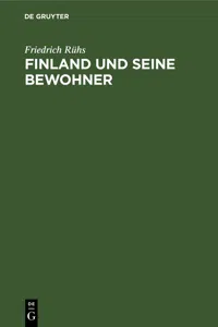 Finland und seine Bewohner_cover