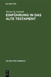 Einführung in das Alte Testament_cover