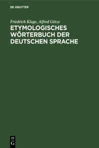 Etymologisches Wörterbuch der deutschen Sprache_cover