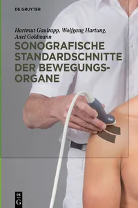 Sonografische Standardschnitte der Bewegungsorgane_cover