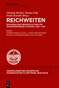 Internationale Stile – Voraussetzungen, soziale Verankerungen, Fallstudien_cover