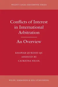 Conflicts of Interest in International Arbitration_cover