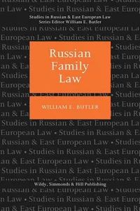 Russian Family Law_cover