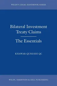 Bilateral Investment Treaty Claims_cover