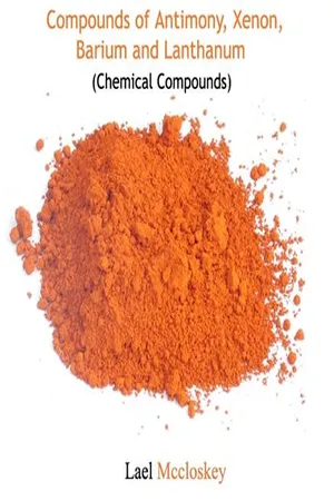 Compounds of Antimony, Xenon, Barium and Lanthanum (Chemical Compounds)