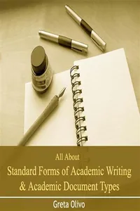 All About Standard Forms of Academic Writing & Academic Document Types_cover