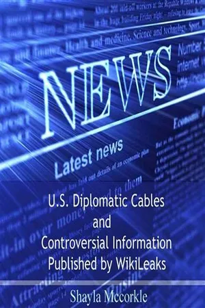 U.S. Diplomatic Cables and Controversial Information Published by WikiLeaks
