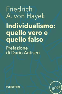 Individualismo: quello vero quello falso_cover