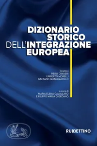 Dizionario storico dell'integrazione europea_cover