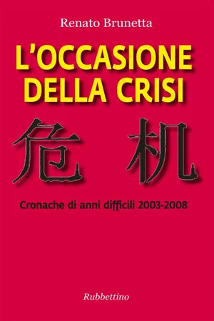 L'occasione della crisi