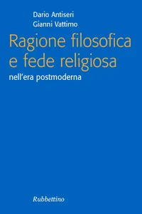 Ragione filosofica e fede religiosa_cover