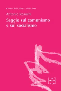 Saggio sul comunismo e sul socialismo_cover