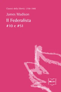 Il Federalista n. 10 e n. 51_cover