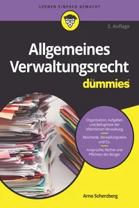 Allgemeines Verwaltungsrecht für Dummies_cover