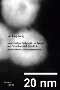 Nanoskalige Carbonat-Hohlkugeln mit Containerfunktionalität für medizinische Anwendungen_cover