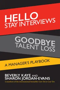 Hello Stay Interviews, Goodbye Talent Loss_cover