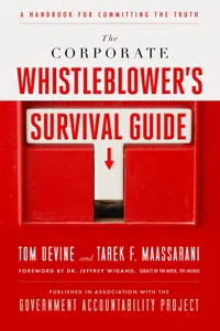 The Corporate Whistleblower's Survival Guide_cover