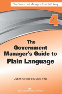 The Government Manager's Guide to Plain Language_cover