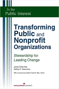 Transforming Public and Nonprofit Organizations_cover