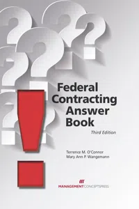Federal Contracting Answer Book_cover