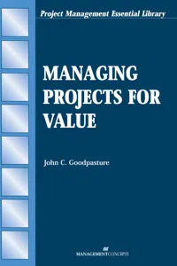 Managing Projects for Value_cover