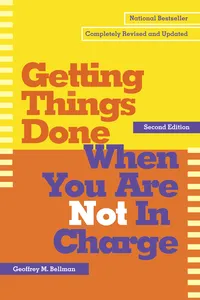 Getting Things Done When You Are Not in Charge_cover