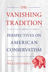 The Vanishing Tradition_cover