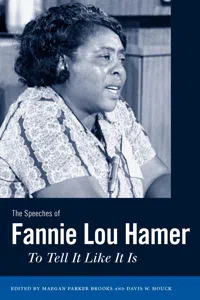 The Speeches of Fannie Lou Hamer_cover