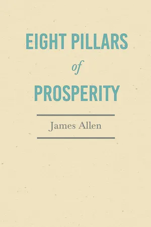 Eight Pillars of Prosperity