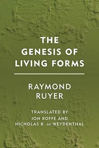 The Genesis of Living Forms_cover