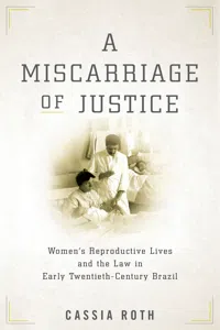 A Miscarriage of Justice_cover