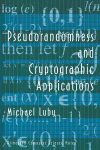 Pseudorandomness and Cryptographic Applications_cover