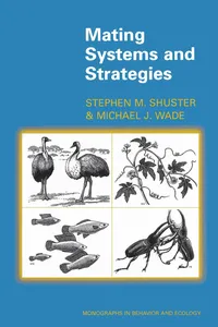 Mating Systems and Strategies_cover