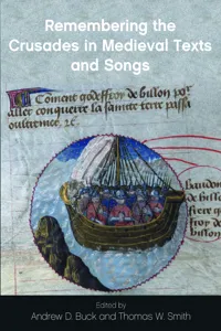 Remembering the Crusades in Medieval Texts and Songs_cover