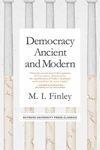 Democracy Ancient and Modern_cover