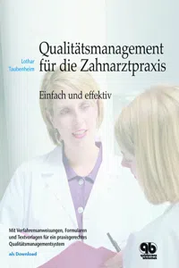 Qualitätsmanagement für die Zahnarztpraxis_cover