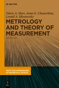 Metrology and Theory of Measurement_cover