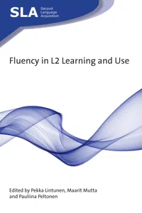 Fluency in L2 Learning and Use_cover