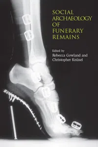 The Social Archaeology of Funerary Remains_cover