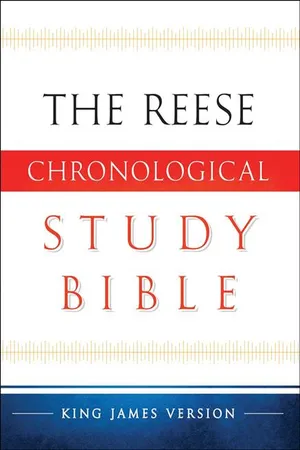 KJV Reese Chronological Study Bible