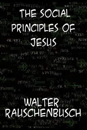 Social Principles of Jesus