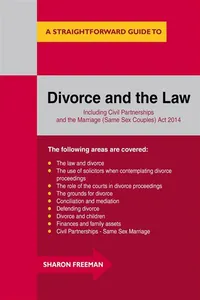 Straightforward Guide To Divorce And The Law_cover